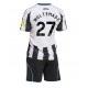 Newcastle United Nick Woltemade #27 Dětské Oblečení Domácí Dres 2025-26 Krátkým Rukávem (+ trenýrky)